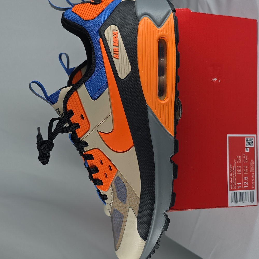 Nike Air Max 90 Drift with Orange Highlights